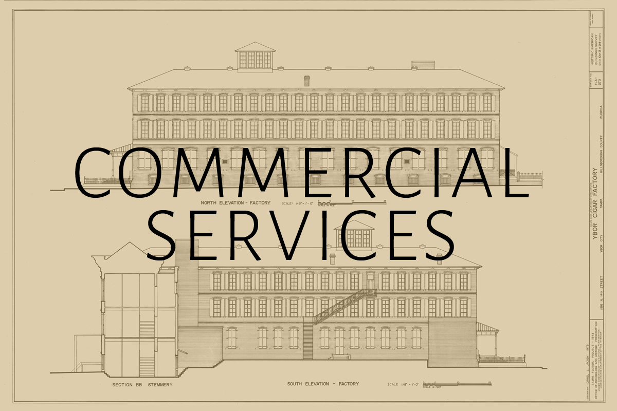Commercial building drawing